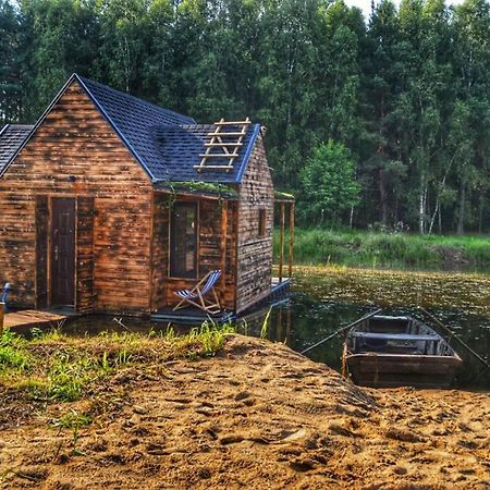 Heather Hut, Off-Grid Cottage On A Pond+2 Ha Darzkowo Zewnętrze zdjęcie