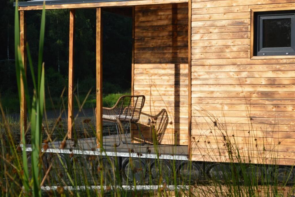 Heather Hut, Off-Grid Cottage On A Pond+2 Ha Darzkowo Zewnętrze zdjęcie