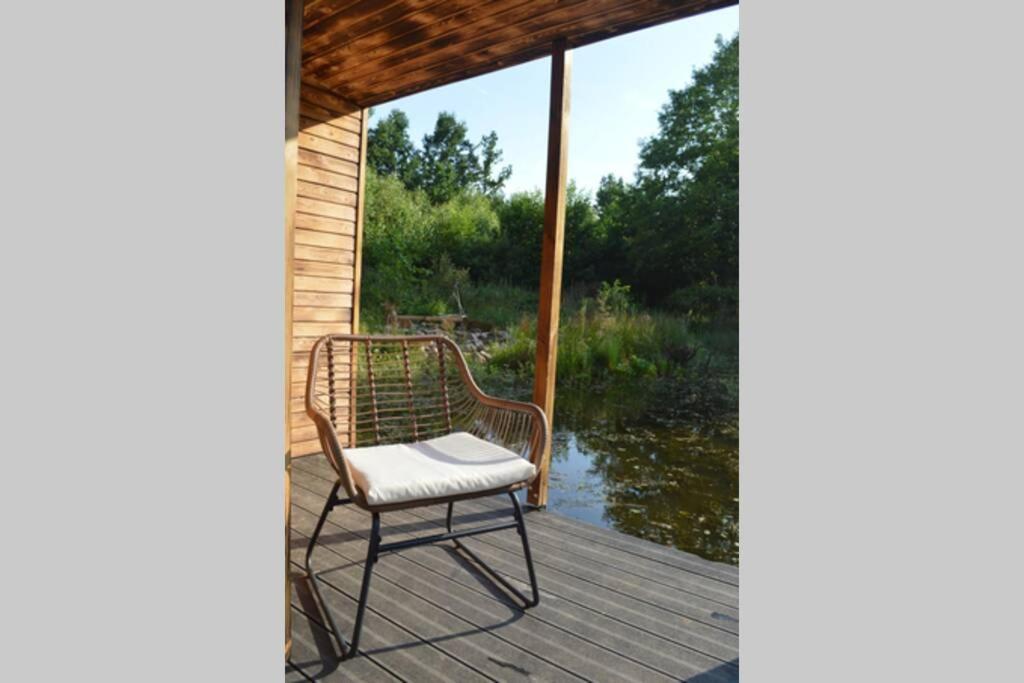 Heather Hut, Off-Grid Cottage On A Pond+2 Ha Darzkowo Zewnętrze zdjęcie
